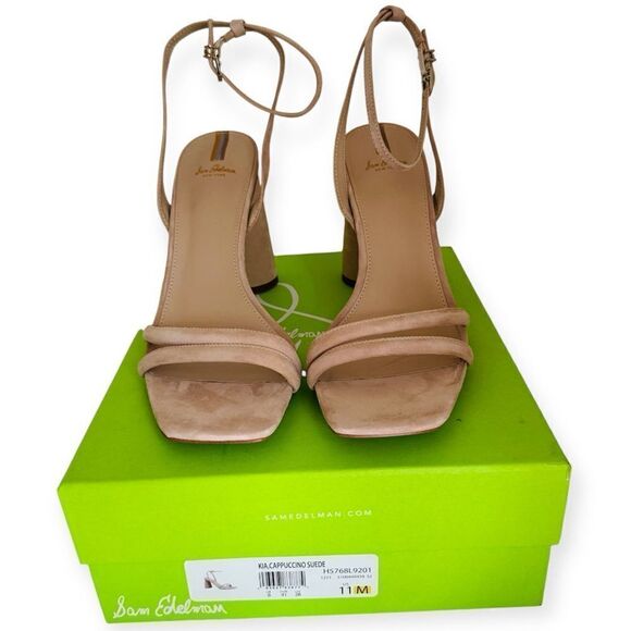 Sam Edelman Kia Strappy Block Heel Sandal Size 11M - Picture 3 of 9